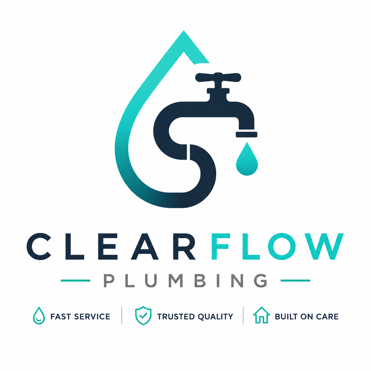 ClearFlow Plumbing logo
